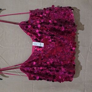 NWT-NY&Co Paillette top
